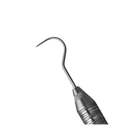 Hu-Friedy EXS236 #23 Single End Dental Explorer #6 Satin Steel Handle Hu-Friedy EXS236 #23 Single End Dental Explorer #6 Satin Steel Handle